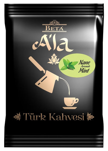 Beta A'la Mint Flavored Turkish Coffee 100 GR - Beta Tea Global