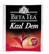 Load image into Gallery viewer, Beta Kızıl Dem Turkish Tea Bags 100 x 2 GR - Beta Tea Global
