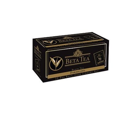Beta Darjeeling Tea Bags 25 x 2 GR (Indian Tea) - Beta Tea Global