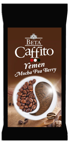 Beta Caffito Yemen Mocha Peaberry Filter Coffee 250 GR - Beta Tea Global