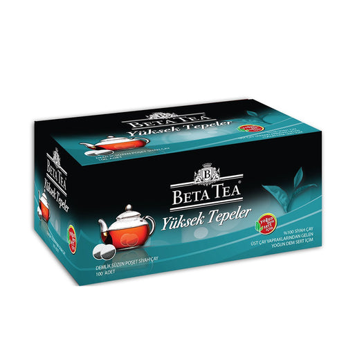 Beta Yüksek Tepeler Turkish Tea Pot Bags 100*3,2 GR - Beta Tea Global