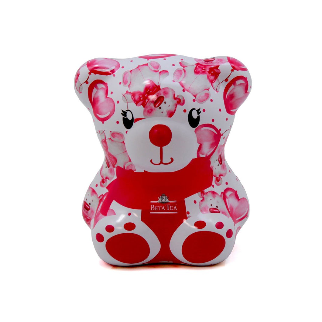 White Pink Small Bear Joy Metal Packaging 20 grams