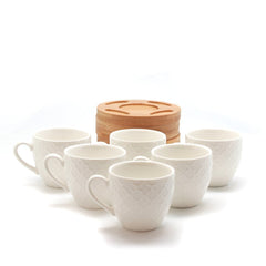 Porcelain 6 Cup Set - BA4635
