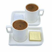 Load image into Gallery viewer, Porcelain 2 Li Turkish Coffee Set - BA4663
