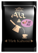 Load image into Gallery viewer, Beta A&#39;la Rose Flavored Turkish Coffee 1 GR
