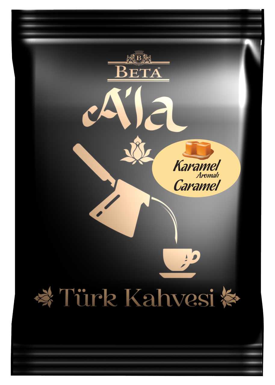 Beta A'la Caramel Flavored Turkish Coffee 1 GR