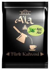 Beta A'la Mint Flavored Turkish Coffee 100 GR - Beta Tea Global
