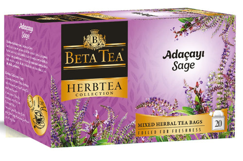 Sage Tea 20x1,3 GR - Beta Herbtea Collection - Beta Tea Global