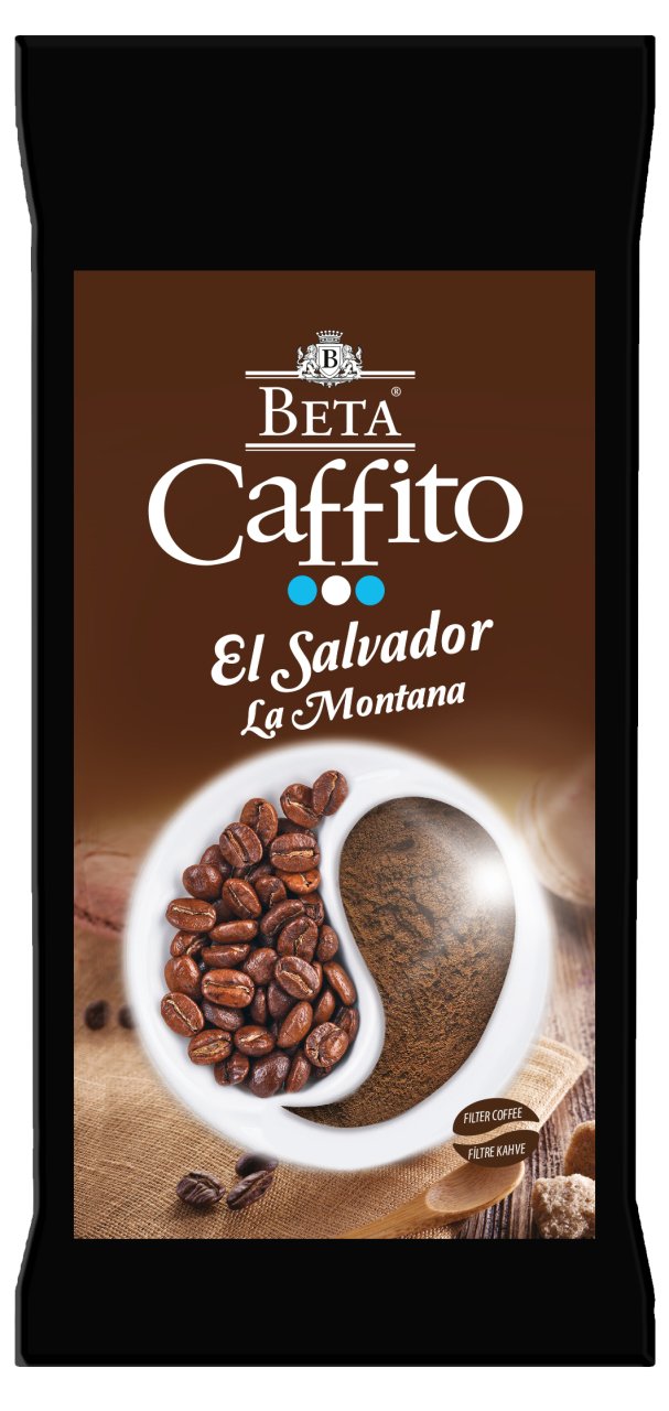 Beta Caffito El Salvador La Montana Filter Coffee 250 GR - Beta Tea Global