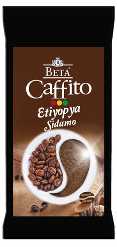 Beta Caffito Ethiopian Sidamo Filter Coffee 250 GR - Beta Tea Global