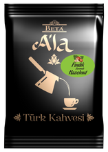 Load image into Gallery viewer, Beta A&#39;la Hazelnut Flavored Turkish Coffee 1 GR

