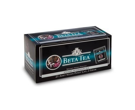 Beta English Afternoon Tea Bags 25 x 2 GR - Beta Tea Global