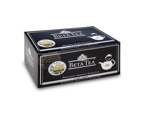 Beta Earl Grey Pot bags 100 x 3,2 GR - Beta Tea Global